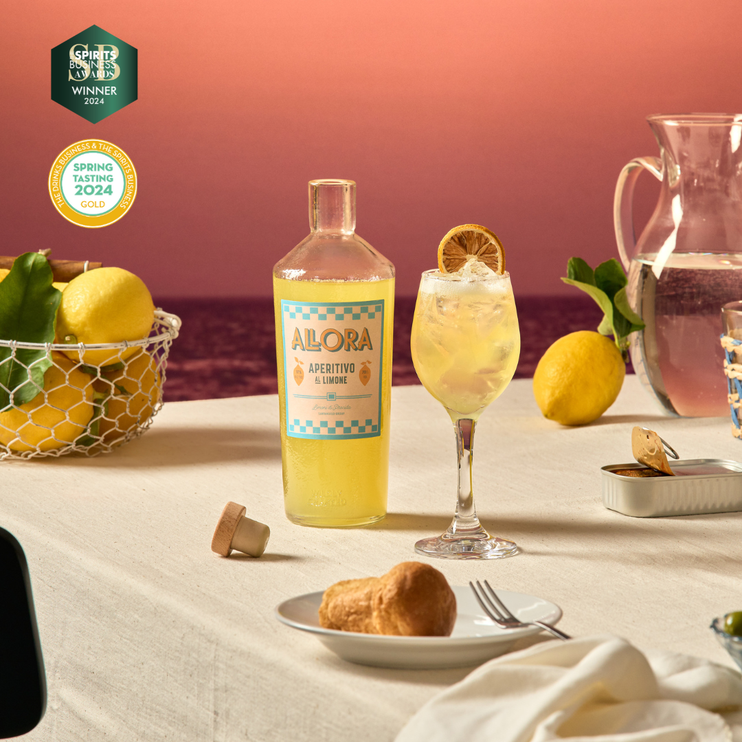 Allora Aperitivo al Limone 70cl (17% ABV)